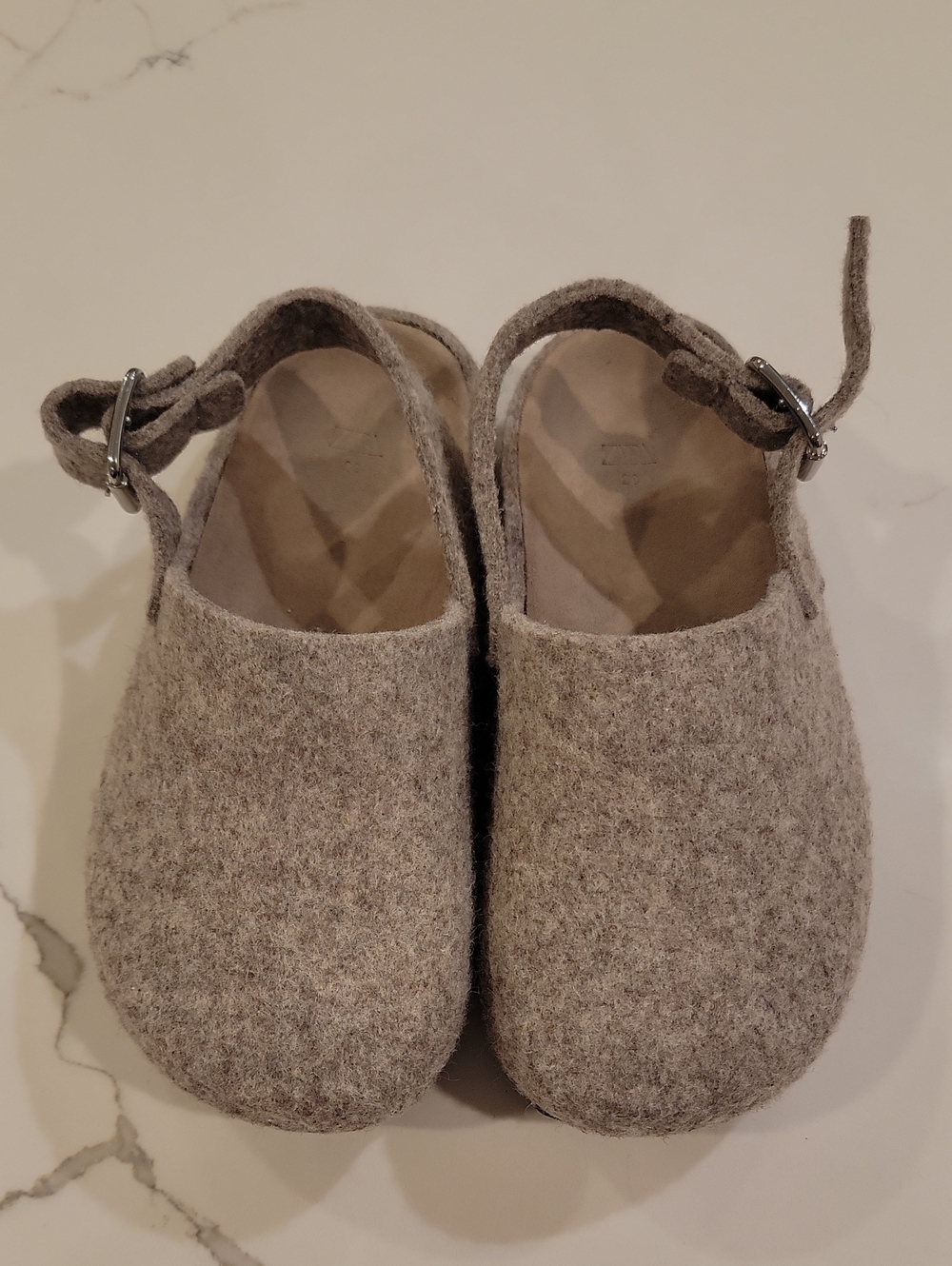 Zara Heather Gray Kids Mary Jane